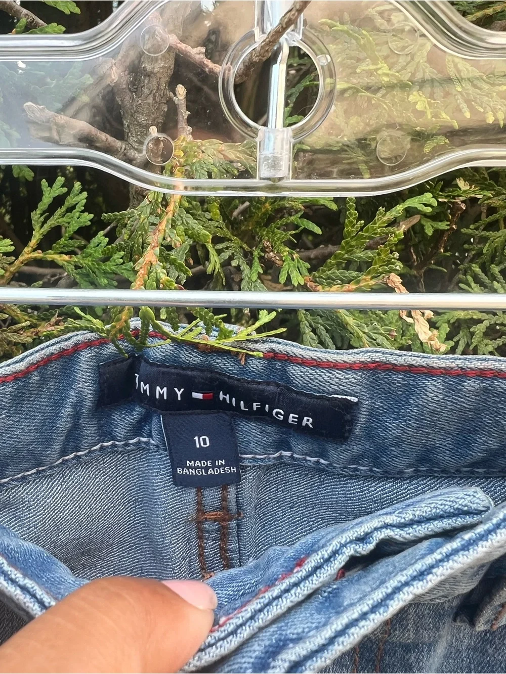 Tommy Hilfiger Light Blue Denim Jean Shorts